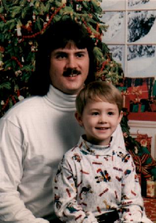 This photo of Kyle & I was taken around Christmas '94, which was the last time I got to spend any time with him.  Please help me find him, I love him & miss him so much!